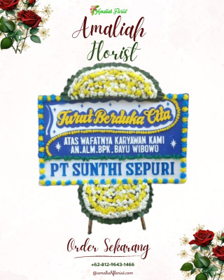 Papan Bunga Duka di Semboro