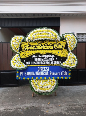 Papan Bunga Duka di Semboro